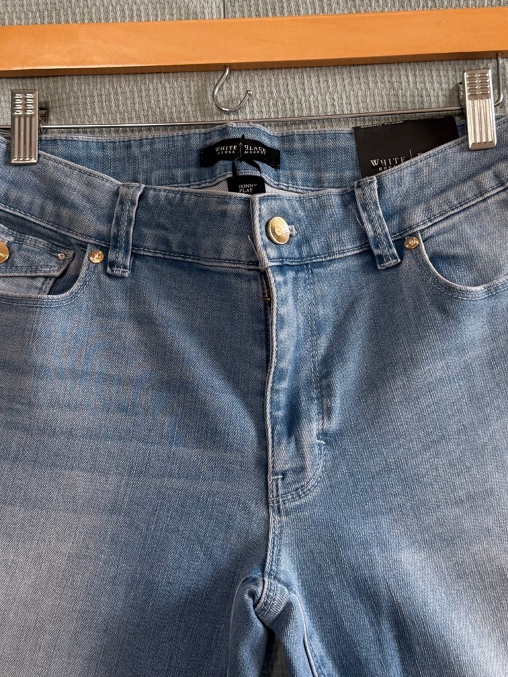 White House Black Market Light Blue Skinny Jeans